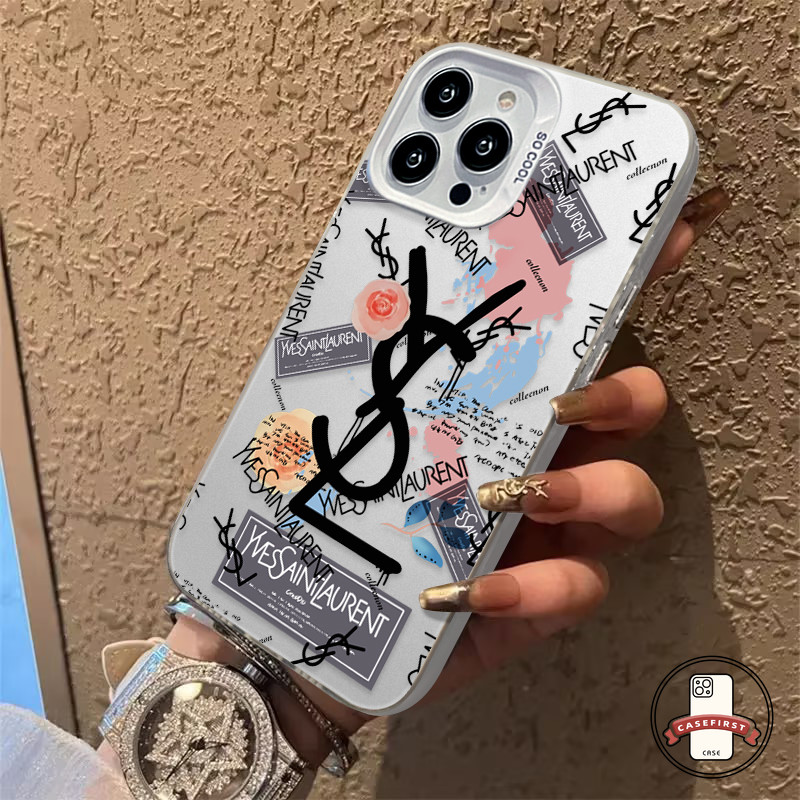 เทรนด์โลโก้สัญลักษณ์ภาษาอังกฤษดูเดิลเคสเข้ากันได้กับ IPhone7Plus 15 11 13 14 12 Pro Max 15 14 8 7 Plus XR X XS Max SE ราคา ถูกที่สุด ดีลบีเคเค แกลเลอรีภาพที่ 5
