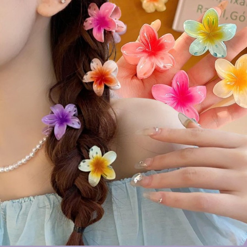 กิ๊บติดผม ดอกลีลาวดี ใส่ไปทะเล น่ารักๆ #AA-0001