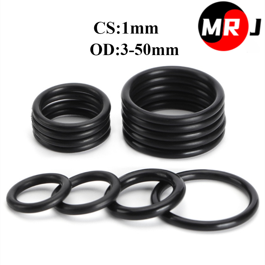 [MRJ⑥] โอริง ORing O-ring ยางโอริง NBR (CS1.0 mm * OD3-50 mm) เลือกขนาดได้