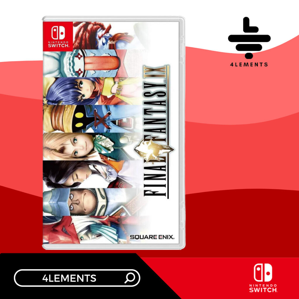 (พร้อมส่ง) SWITCH FINAL FANTASY 9 (IX) (GAME) (ENG) (BY IMMERZIV)