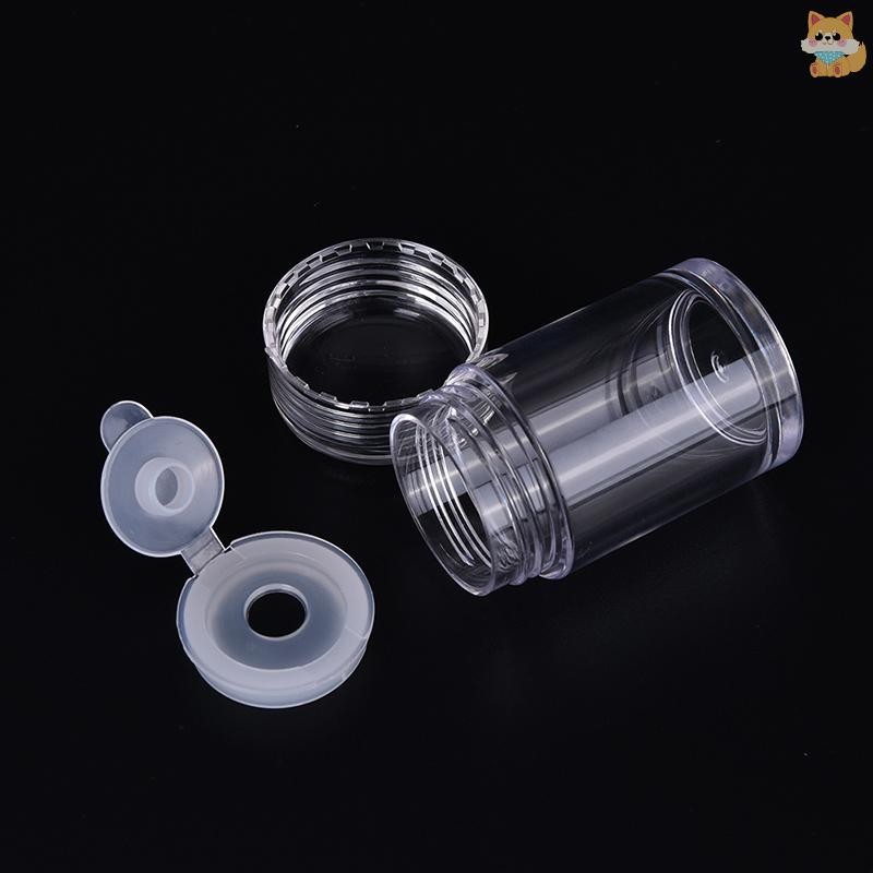 [VI] 1 PC 10ml Empry เครื่องสําอาง Sifter แป้งฝุ่น Jars คอนเทนเนอร์ฝาเกลียว DIY แต่งหน้า TH