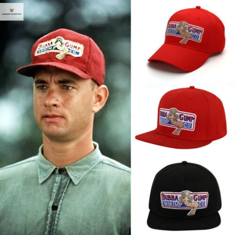COD 1994 Bubba Gump CO. Forrest เบสบอลหมวก Snapback คอสเพลย์ผู้ชายผู้หญิงใหม่