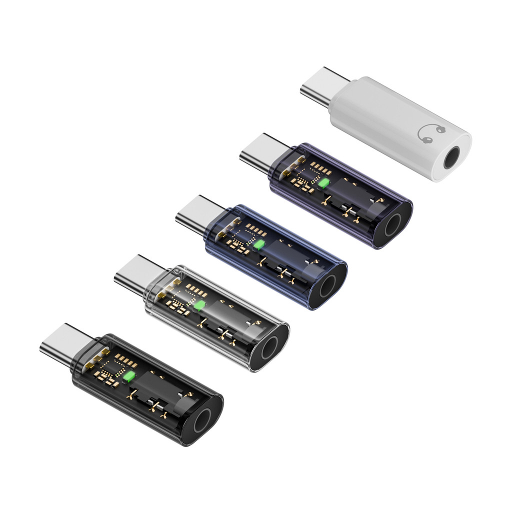 อะแดปเตอร์เสียง USB C DC 3.5 มม.AUX to Type-C สายแปลงสําหรับโทรศัพท์มือถือแท็บเล็ตหูฟังลําโพงรถเพลงส่งเสียงบันทึกเสียง