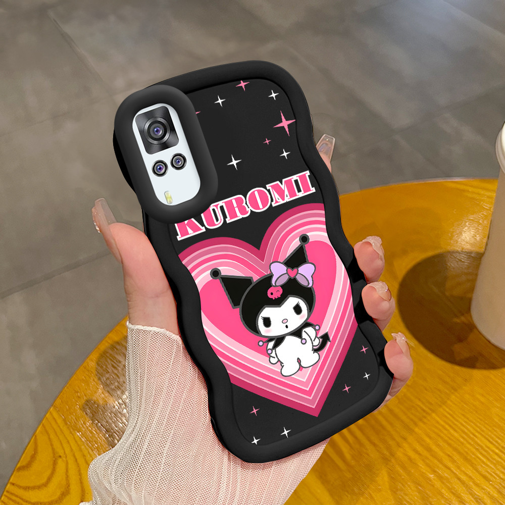 HPเคสโทรศัพท์สําหรับVivo Y31 Y51 2020 Y51A 2021 Y53S 4Gน่ารักดาวรูปแบบMacaronสีซิลิโคนอ่อนนุ่มยางกัน