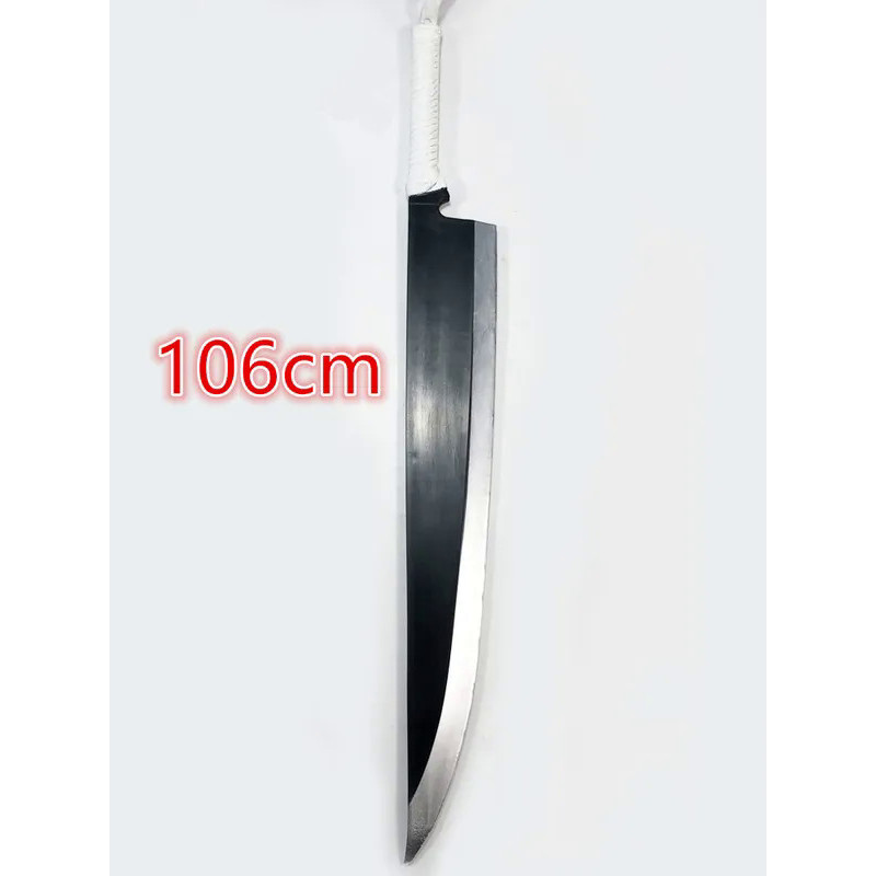Sword Kurosaki Ichigo Sword Sky Lock Moon White Knife Zanpakutou Ninja Katana Knife Sword 1:1 Weapon