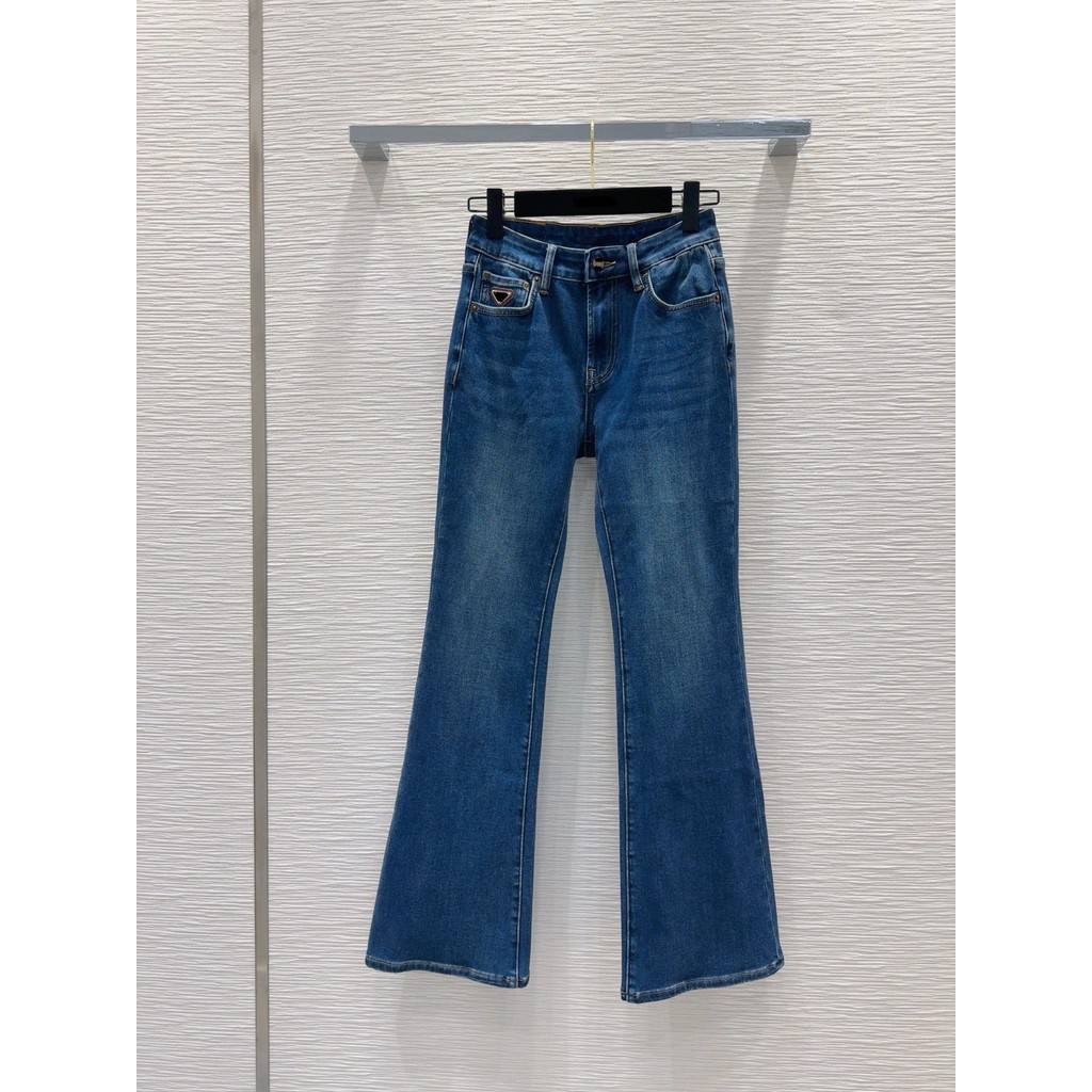 KJCS PRADA Autumn Triangle Standard New Denim