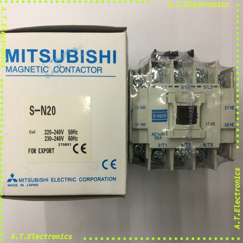 ถูกสุด! SN20แมกเนติกคอนแทกเตอร์ S-N20 220V32Aรับประกัน7วัน
