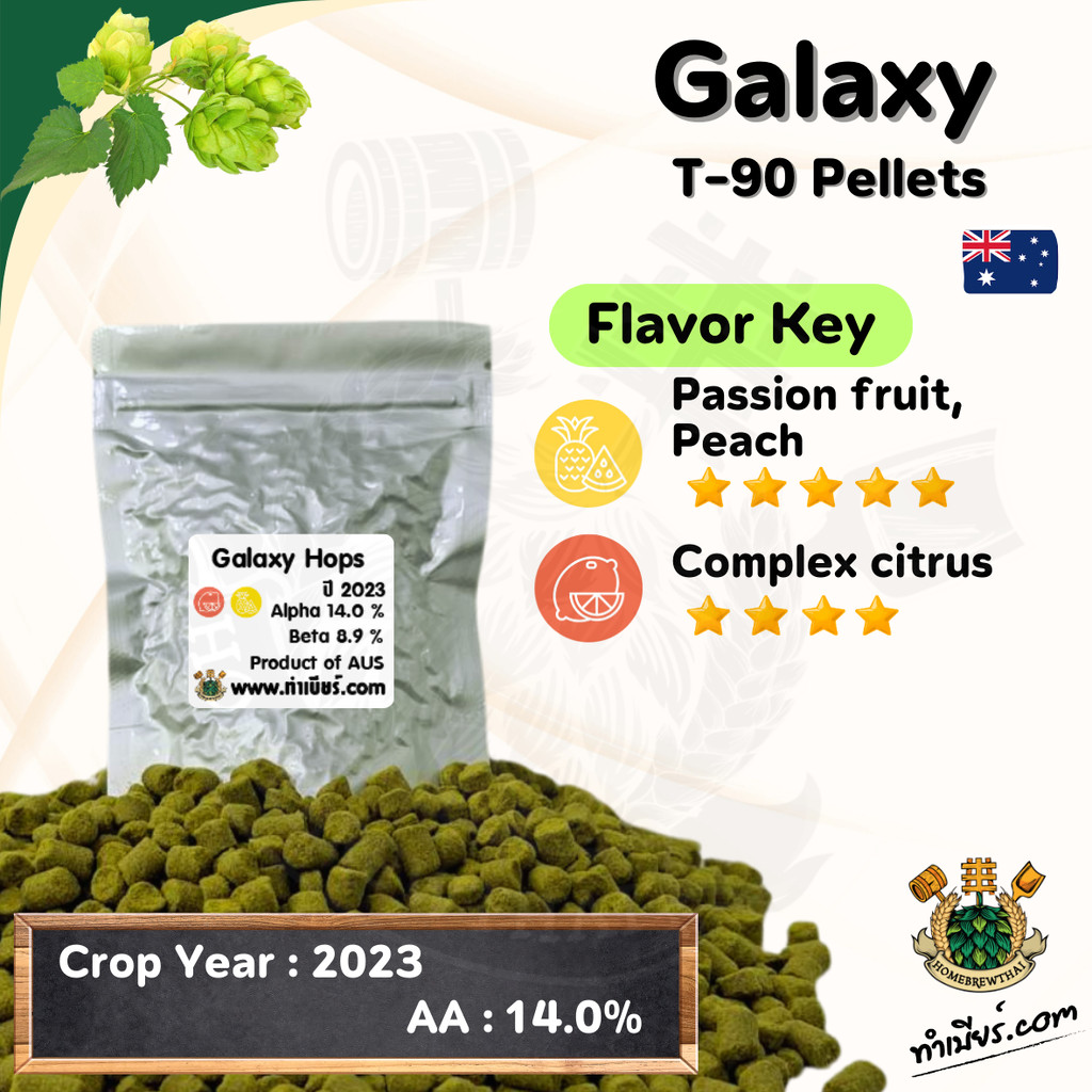 Galaxy Hops Pellet (ฮอปส์)