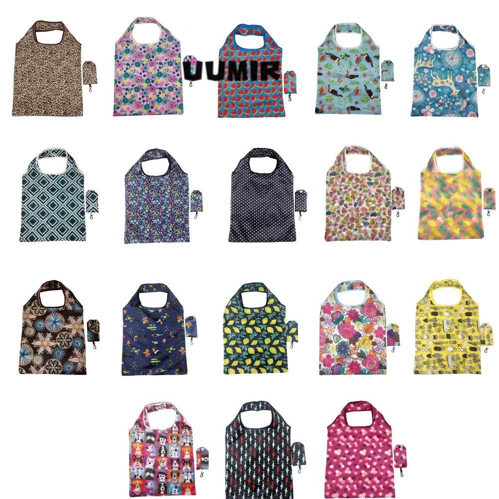 Uumir กระเป๋าถือขนาดใหญ่ Pocket Grocery Package Shoulder Shopping Pouch Heavy Duty นํากลับมาใช้ใหม่ได้