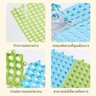 แผ่นรองกรง รองกรง กันลื่น แผ่นรองพื้น ที่รองกรง แผ่นรองพื้นกรง 30*30cm สามารถตัดได้ตามต้องการ