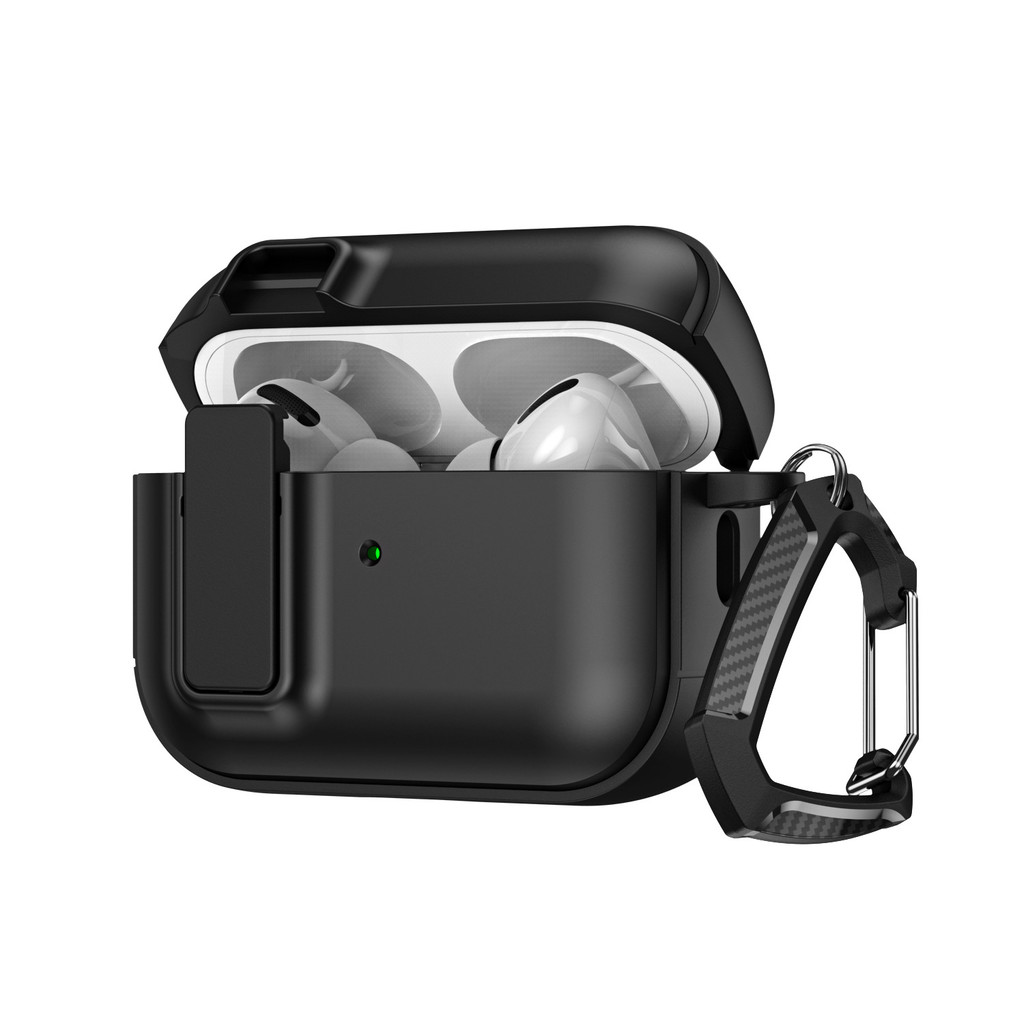 for สําหรับ Airpods Pro 2nd/1st Generation Case Secure Lock Airpods1/2/3 กรณีกันกระแทกป้องกันกรณีสํา