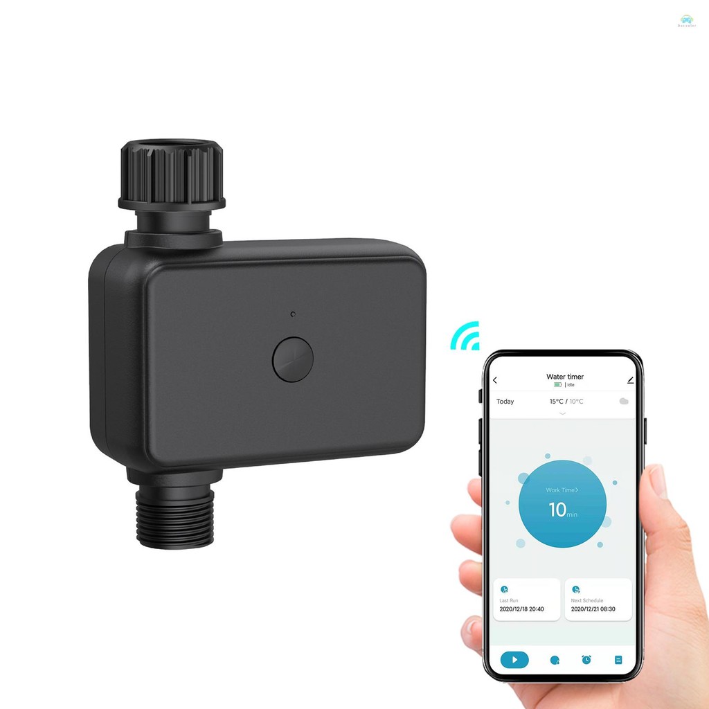 Yb1 ชลประทาน timerSmart BT รดน้ําจับเวลาท่อก๊อกน้ํา Sprinkler Timer Rain Delay APP รีโมทคอนโทรล Programmed อัตโนมัติสวนชลประทาน Controller สําหรับสนามหญ้า Farmland Court
