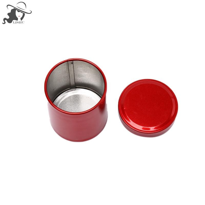 Lishu อลูมิเนียมกระป๋องกาแฟใบชาคอนเทนเนอร์แบบพกพา Organizer th