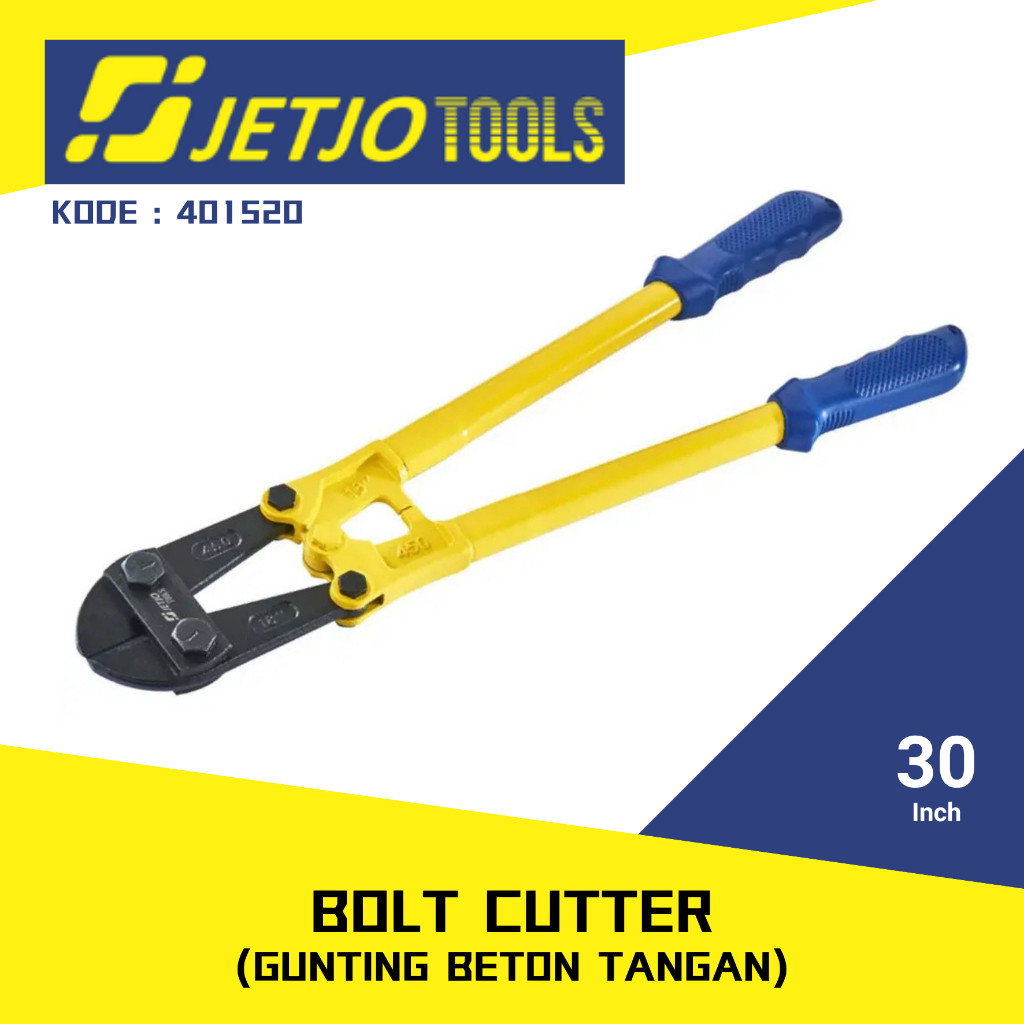 JETJO TOOLS / LAKONI PRO กรรไกรคอนกรีตมือ 30" / เครื่องตัดสลักเกลียว 30 นิ้ว 401520