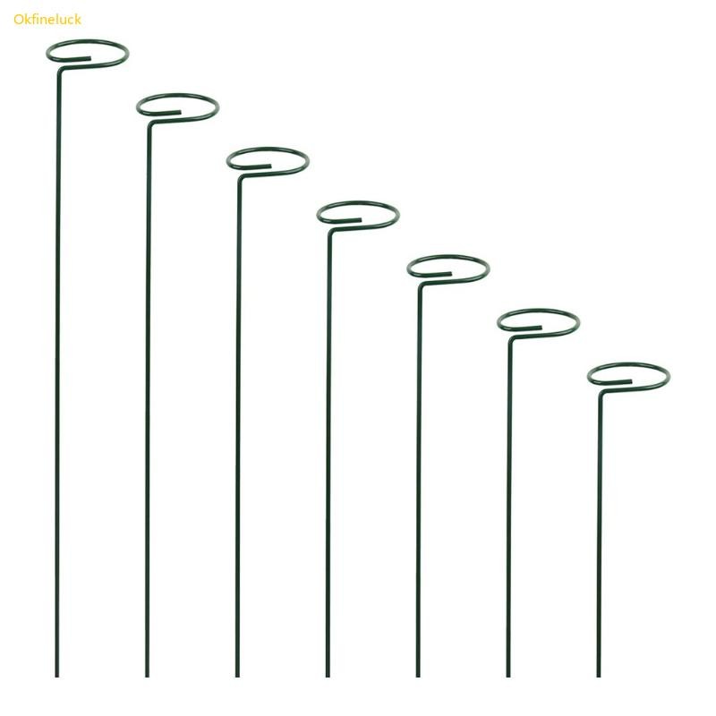 Okfi พืช Stake วงเล็บดอกกุหลาบผัก Vine Climb Rod Rack