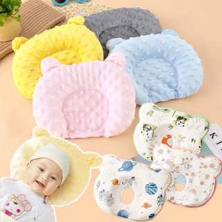 พร้อมส่ง หมอนเด็ก ​นุ่ม หมวกบีนนี่กํามะหยี่ รองรับสรีระศรีษะ…