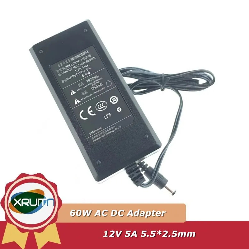 เปลี่ยน 60W AC Adaptor Charger สําหรับ Synology DS220+, DS220j, DS218+, DS218, DS218play แหล่งจ่ายไฟ