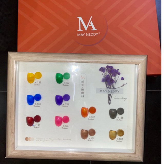 DANNY COLL- สีไซรัปแคนดี้ (MAYNEED) ชุด 12สี พร้อมชาร์จ