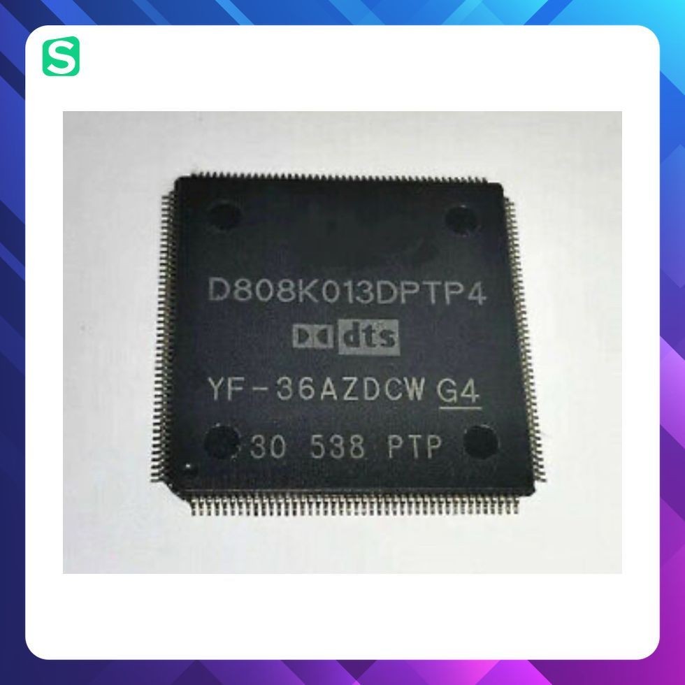 IC d808k013dptp4 D808K013DPTP4 QFP-208PIN (DTS IC ถอดวงจร)