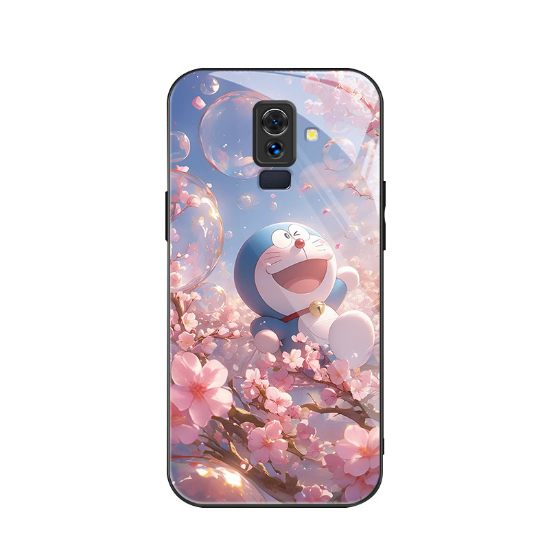 สําหรับ Samsung Galaxy A6 Plus/Samsung J8 2018 , Flower Sea Play, บุคลิกภาพอินเทรนด์, เคสป้องกันโทรศ