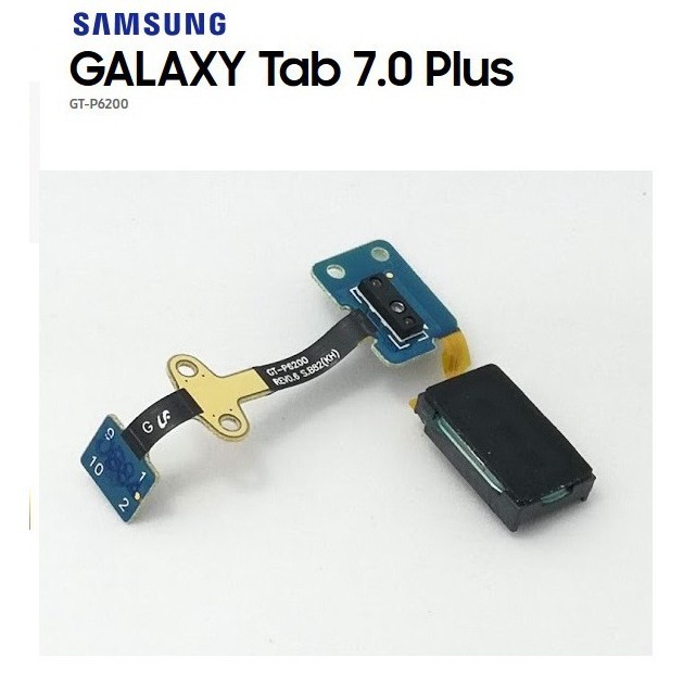 Samsung Galaxy Tab7 Tab 7.0 Plus P6200 P3100 P6210 ลําโพงเสียง หูฟัง Flex Cable Ribbon