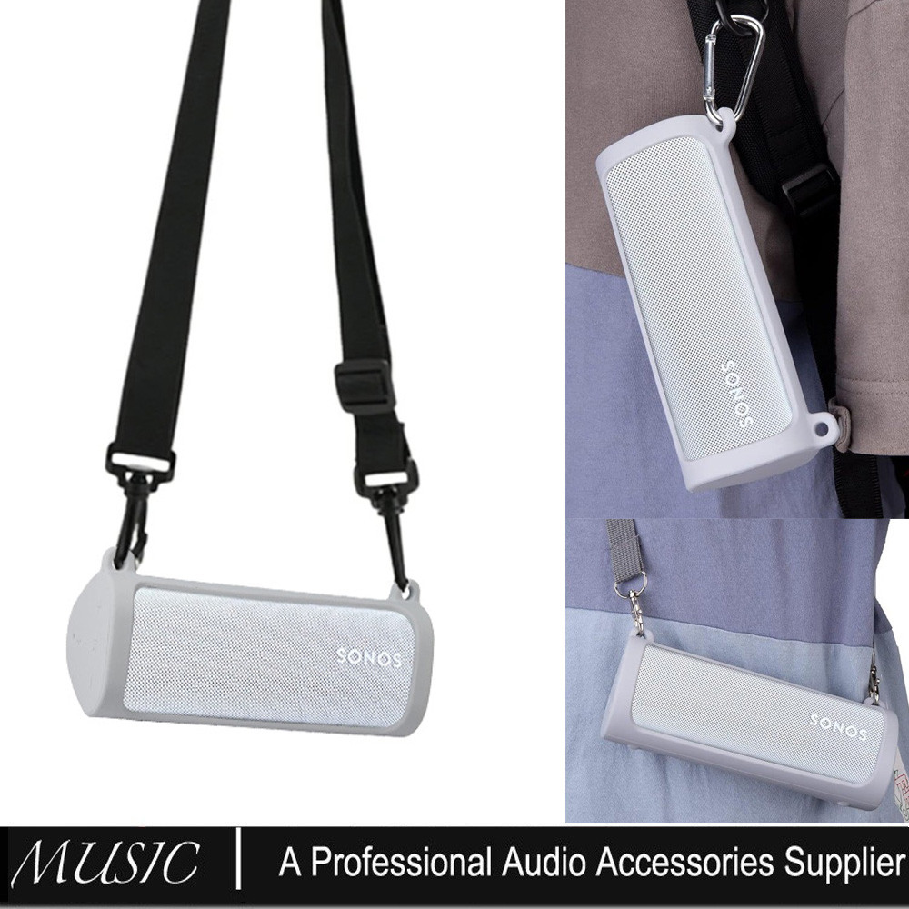 เคสซิลิโคนทดแทนสําหรับ Sonos Roam 2 / Sonos Roam ลําโพงบลูทูธอัจฉริยะแบบพกพา