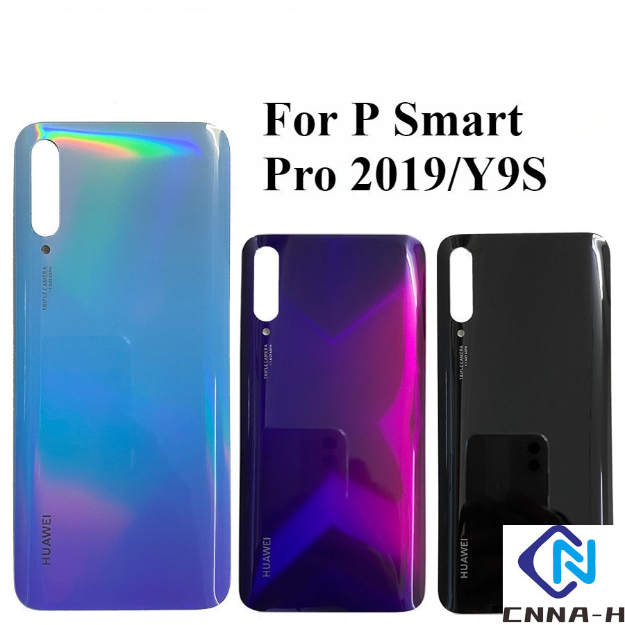Huawei Y9S ฝาหลังแบตเตอรี่กระจกเคสประตู Huawei Y9s กระจกด้านหลัง Huawei P สมาร์ท Pro 2019
