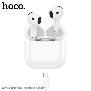 HOCO EW83 หูฟังไร้สาย TWS Bluetooth 5.4 เสียงดี ใส่สบาย จับคู่ไว รองรับสั่งงานเสียง หูฟังบลูทูธ hc3