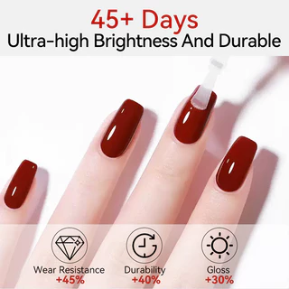 【Local】BORN PRETTY 100g Super Top Coat Base Gel No Wipe Top Coat Glossy Long lasting Top Coat Functional Gel Nail Supplies