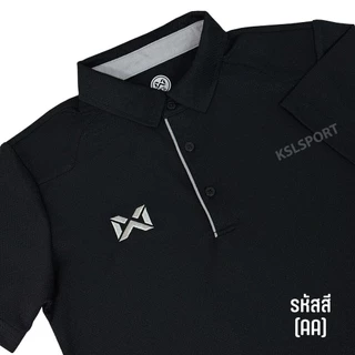 ใหม่ล่าสุด!! WARRIX รุ่น Nova Essence เสื้อโปโล เสื้อคอปก วอริกซ์ (WA-252PLACL32) สีดำ/กรมท่า/เขียวมะนาว/เลือดหมู