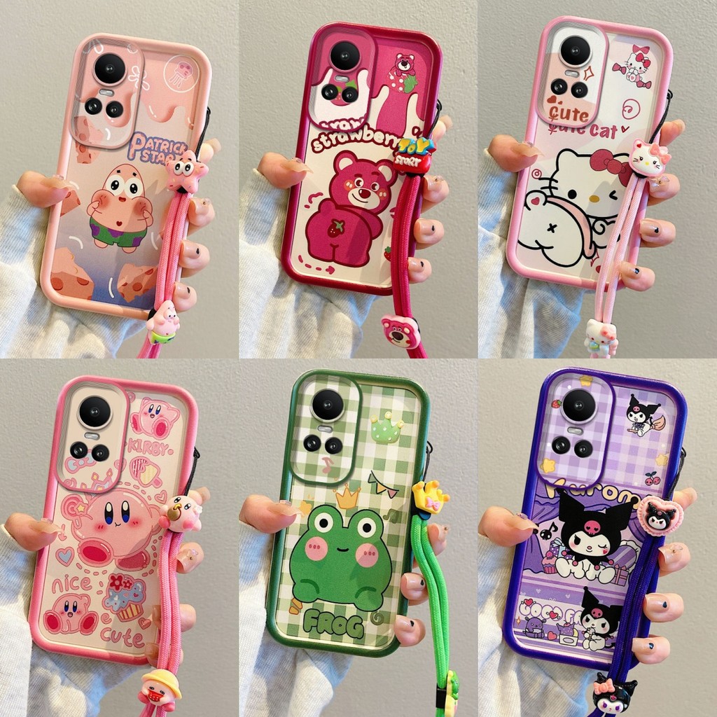 เคส OPPO RENO 10 RENO 10 PRO เคสโทรศัพท์ซิลิโคนอ่อนนุ่มลายการ์ตูนที่เรียบง่ายและน่ารัก YX