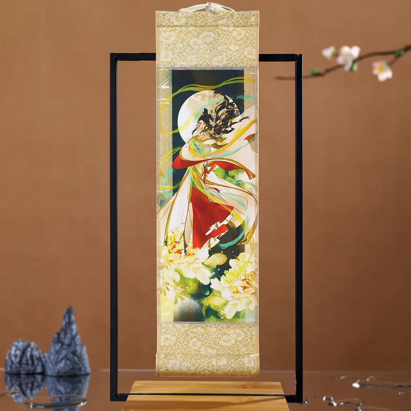 [ของแท้รุ่น] Heaven Official Blessing สินค้าการ์ตูน mini Scroll ภาพวาดแขวน Scroll Xie Lianhua City
