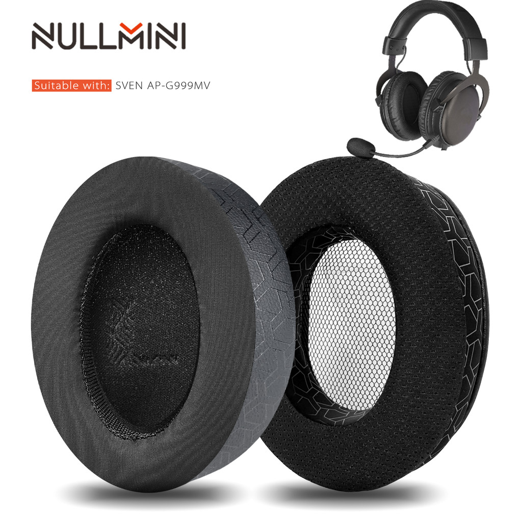 Nullmini Cooling Gel Earpads สําหรับ SVEN AP-G999MV หูฟังเปลี่ยน Earmuffs แถบคาดศีรษะ