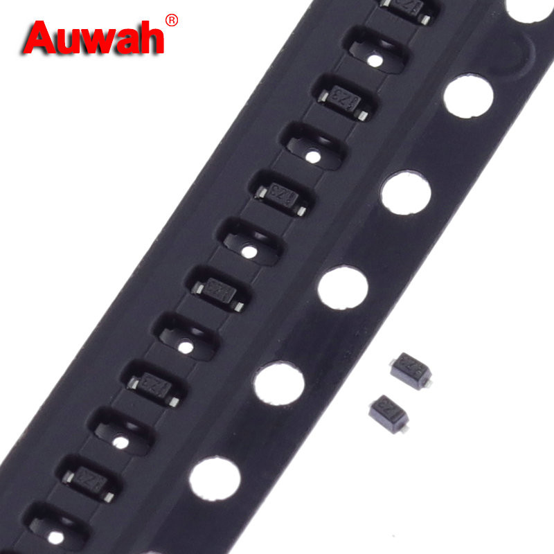 100pcs SMD Zener Diode SOD-523 0603 2.2V 2.4V 2.7V 3V 3.3V 3.6V 3.9V 4.3V 4.7V 5.1V 5.6V 7.5V 8.2V 9