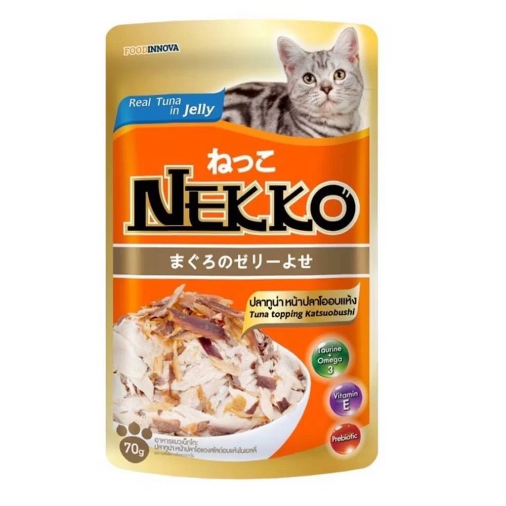 Nekko อาหารเปียกแมว เนื้อทูน่าแท้ ไม่มีเนื้อเทียม thumbnail 9