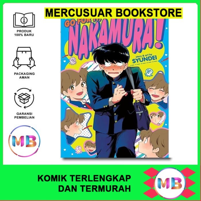 การ์ตูนมังงะ: Go For It, Nakmura! - Syundei MercuarBookstore