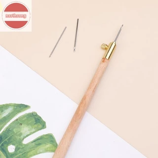 NOR 1 ชุดเย็บปักถักร้อยฝรั่งเศสโครเชต์ DIY มือ cross cotto โครเชต์ 3 เข็ม TH