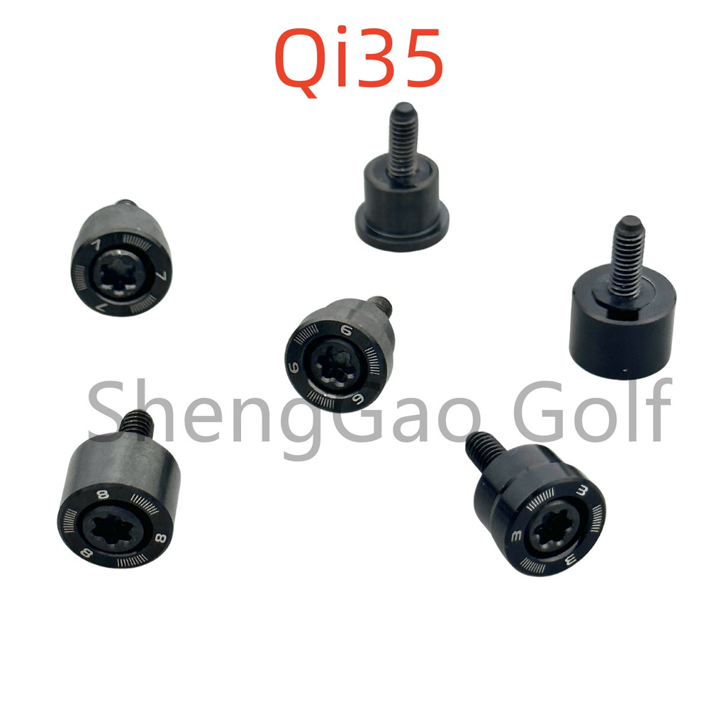 สกรูน้ําหนักหัวไม้กอล์ฟ Fit Qi35 ไดร์เวอร์น้ําหนักหัวเข้ากันได้