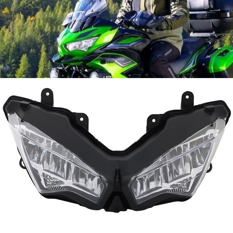 ร้านคนไทยรับประกันชุดโคมไฟหน้า (ไฟหน้ารถ) สำหรับ Kawasaki Z650 / Z650RS ปี 2021–2023 และ Versys 1000