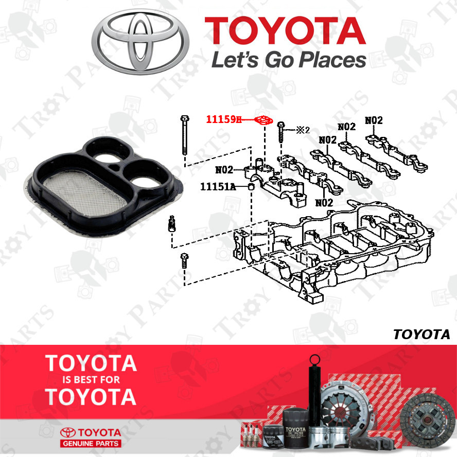 (1 ชิ้น) Toyota Camshaft Cap Oil Hole Timing Seal Perodua Aruz 1.5 Toyota Vios Yaris 1.5 NSP151 NSP1
