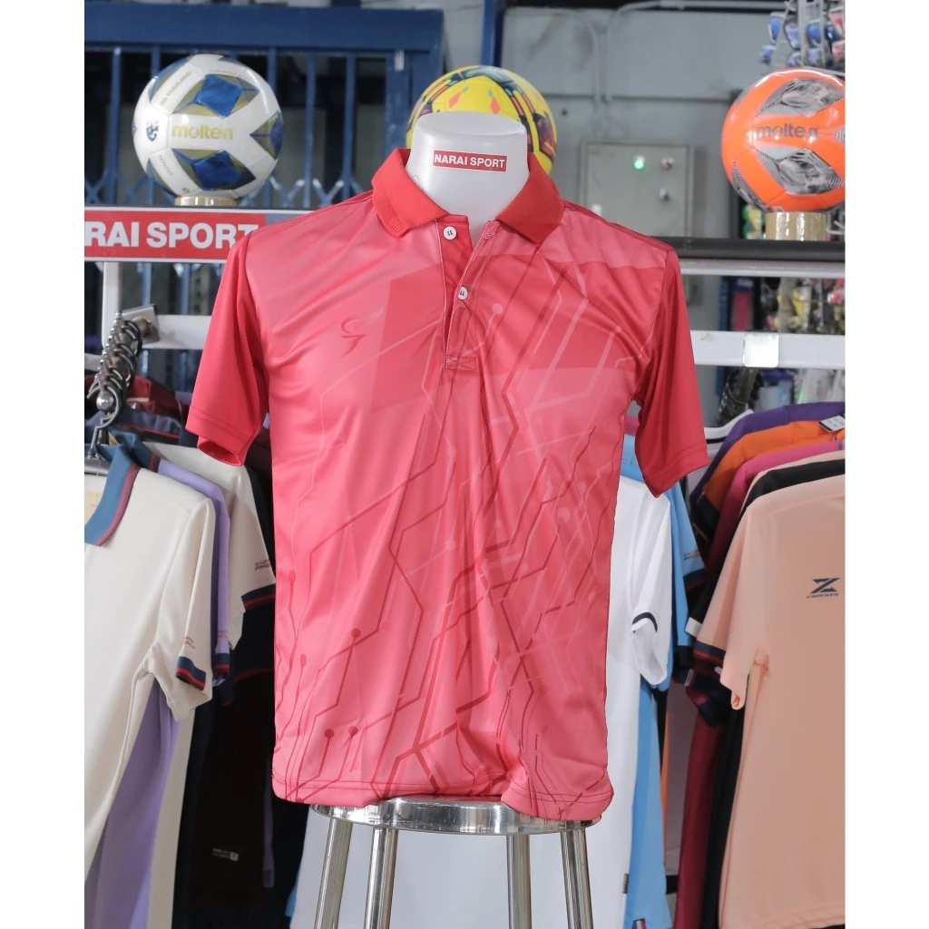 เสื้อกีฬาคอปกผู้ชาย SA304 ผ้าไมโครไฟเบอร์ Slim Fit thumbnail 7