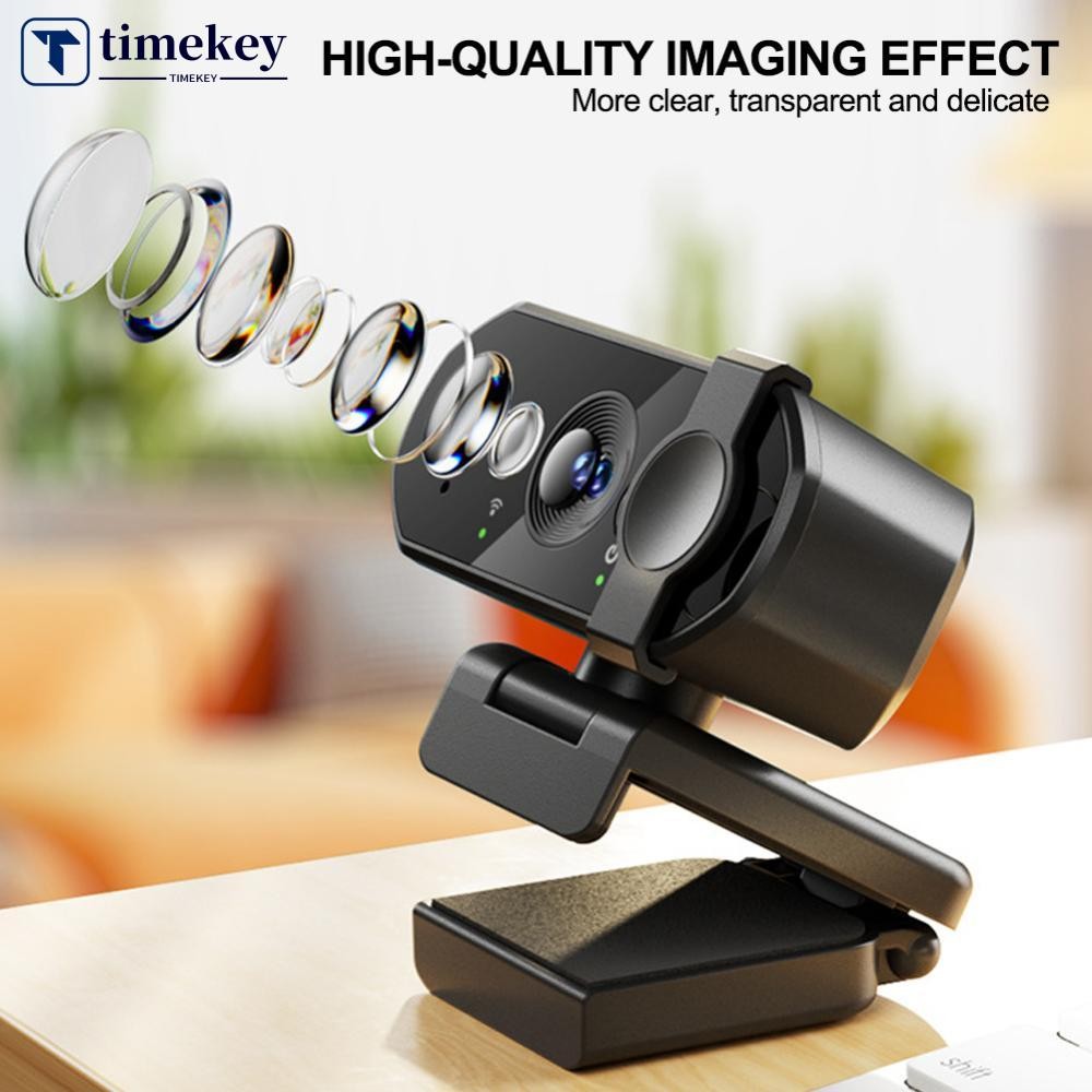 TME 1080P 2K 4K Webcam Mini Camera Full HD Webcam พร้อมไมโครโฟน 30fps USB Web Cam สําหรับโฟกัสอัตโนม