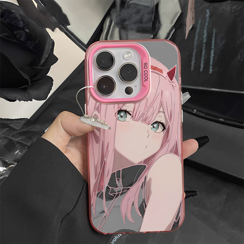 สาวญี่ปุ่น เคสไอโฟน 13 11 For iPhone 12 14 15 16 Pro MAX CASE 14 15 16 Plus XR XS MAX 7Plus เคสโทรศัพท์ลายการ์ตูนน่ารัก - รูปที่ 3