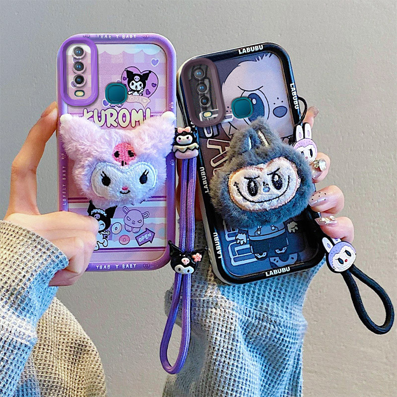 เคส vivo y11 case vivo y112 y15 y17 โทรศัพท์ตุ๊กตา u10 case น่ารัก