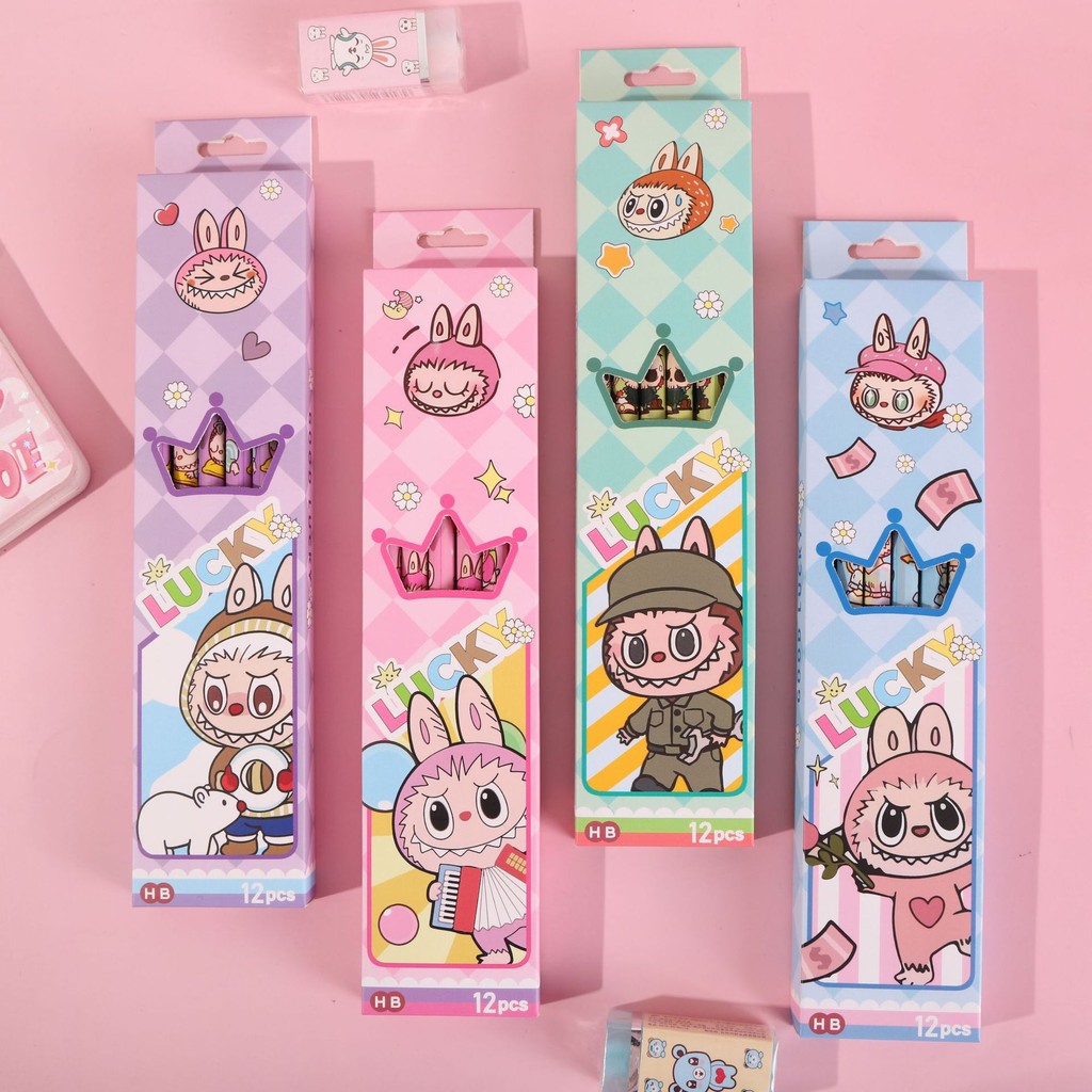 ไวรัล!! 1 DOZEN (12 ชิ้น) CUTE HB PUMPKIN PENCILS ไม่ใช่ BROKEN / PUMPKIN HB PENCILS / PUMPKIN ATK