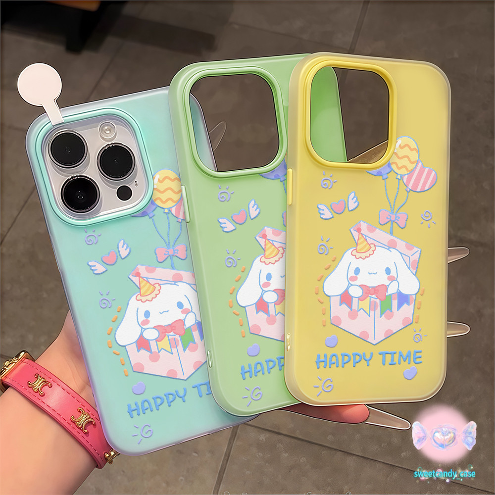 ส่งจากไทย น่ารัก การ์ตูน สีขาว สุนัขที่มีหูใหญ่  เคสยาก สำหรับ iPhone 16 15 14 13 12 11 6 7 8 plus Pro Promax X XR XS ราคา ถูกที่สุด ดีลบีเคเค แกลเลอรีภาพที่ 6