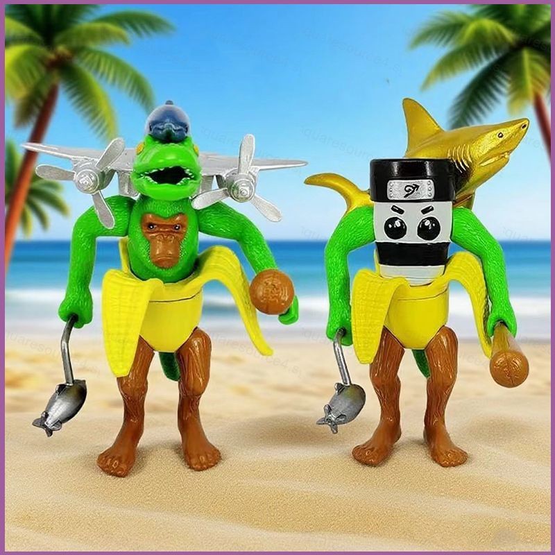 SQ4 ภาษาอิตาลี Brainrot Classic of Mountains และ Seas monster รุ่น AI ประกอบตุ๊กตาช้างยาง QS4