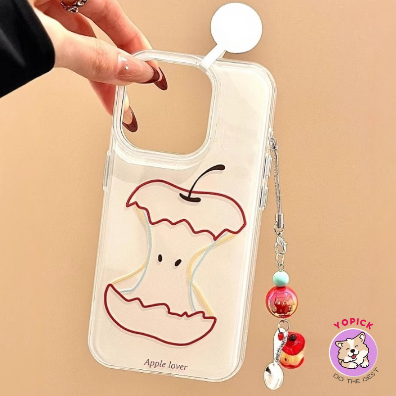 สําหรับ IPhone 16promax 16pro 16 16plus 15promax หญิง 11 12 Xsmax 7plus สายผลไม้ Pit เคสโทรศัพท์ใหม่ 14 13 12mini 13mini Xr การ์ตูน BB