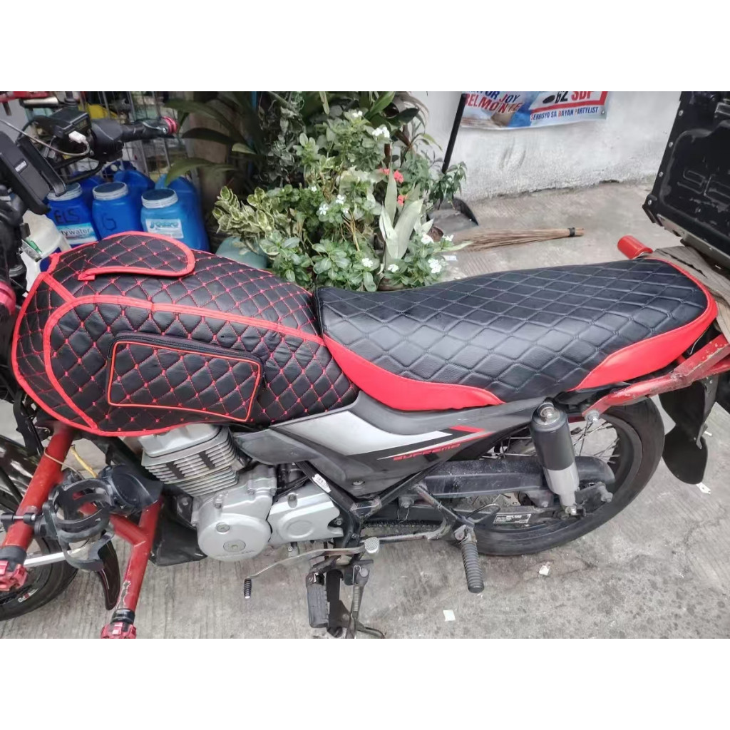 สําหรับ HONDA TMX125 Barako, Bajaj, Tmx, Stx, Ytx,CT การใช้ถังป้องกันหนังกันน้ําถังน้ํามันหนัง Pr