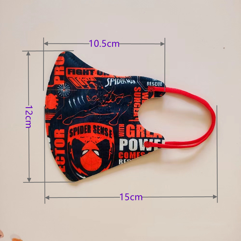 หน้ากากป้องกัน Pikachu Charmander Bulbasaur สำหรับเด็ก อายุ 3-12 ปี ออกแบบมาให้น่ารักและสวมใส่ง่าย มามอบความสนุกด้วยการสุ่มลาย 50 ชิ้น - รูปที่ 5